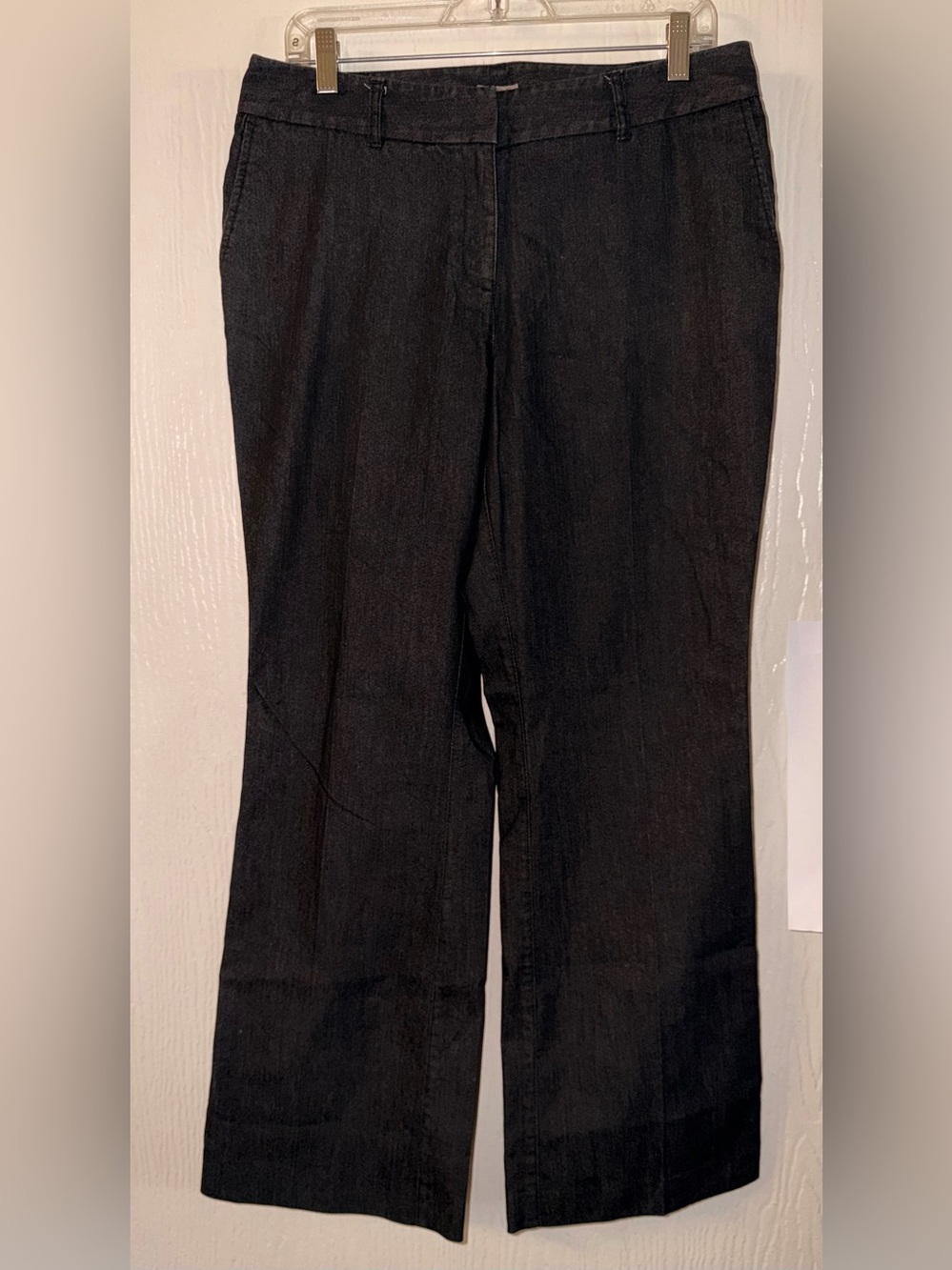 J.JILL -Women’s Classic Black Wide-Leg Trousers